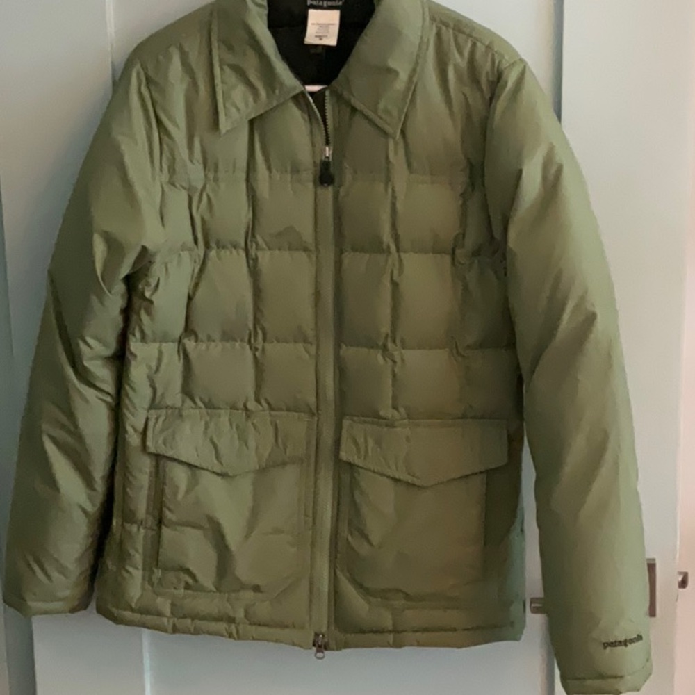 Patagonia goose down jacket